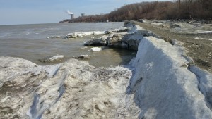 Lake Erie Bluffs ice